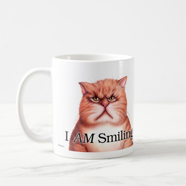 I AM Smiling Mug (Left)