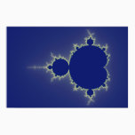 I Am So Blue - Fractal Poster
