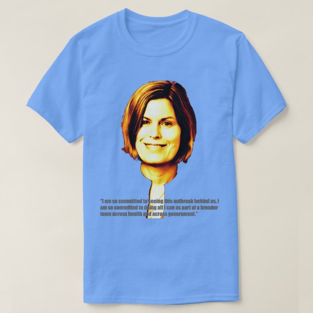I am So Committed To Seeing This Outbreak Behind U T-Shirt (Design Front)