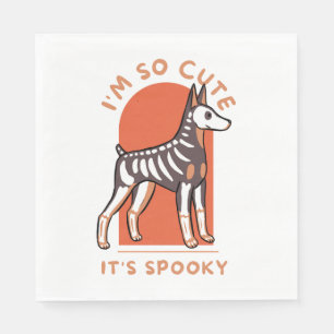 I Am So Cute It Is Spooky Cute Halloween Dog Napkins