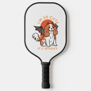 I Am So Cute It Is Spooky Cute Halloween Dog Pickleball Paddle