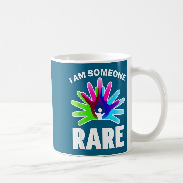 I Am Someone Rare Disease Awareness - Rare Disease Coffee Mug (Right)