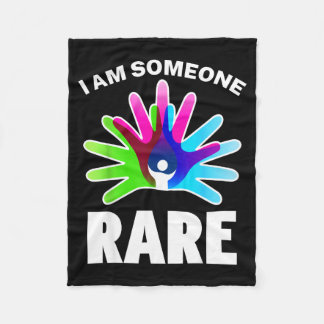 I Am Someone Rare Disease Awareness - Rare Disease Fleece Blanket