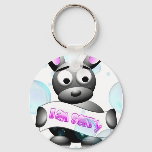 I Am Sorry Keychain (Front)