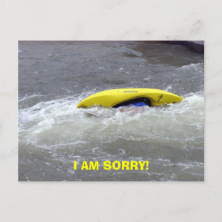 I AM SORRY! POSTCARD