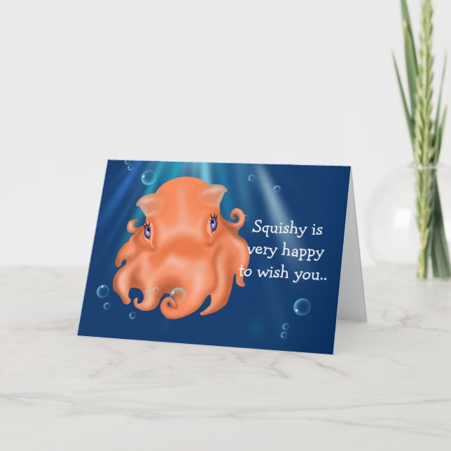 I am Squishy Card (Front)