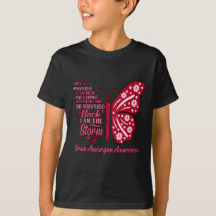 I Am Storm Brain Aneurysm Awareness Month Support T-Shirt