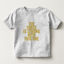 I Am Strong Graphic Toddler T-Shirt