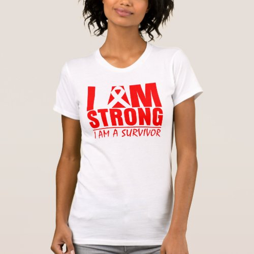 I am Strong _ I am a Survivor _ Stroke Disease T_Shirt