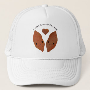 I Am Sweet Cute Sweet Potato Trucker Hat