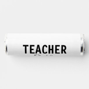 I am teacher school Collegeadd your name text simp Breath Savers® Mints