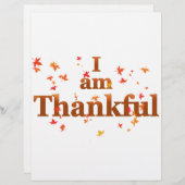 i am thankful (Front/Back)