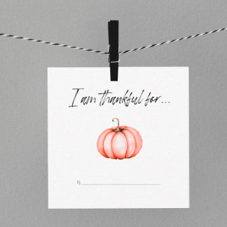 I am thankful Thankful Notes Thanksgiving 