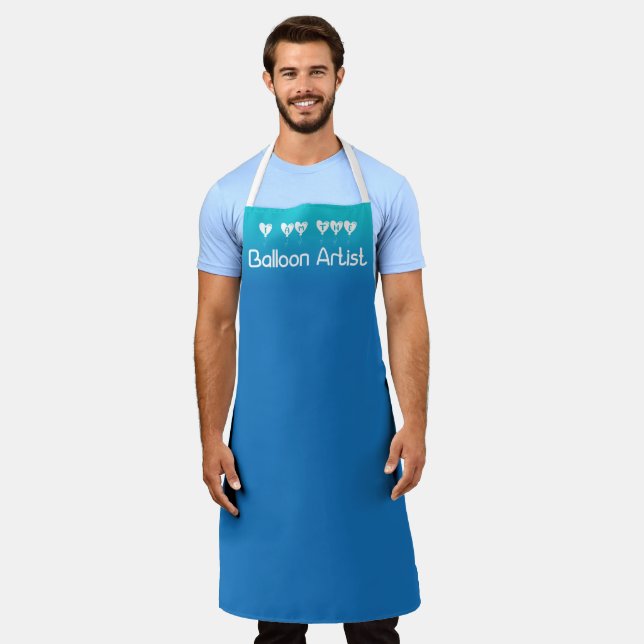 "I am the Balloon Artist" Apron (Worn)