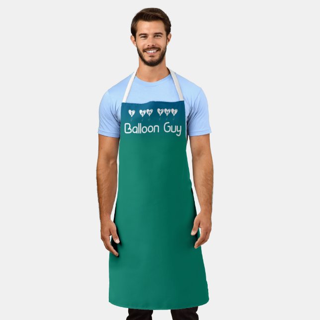 "I am the Balloon Guy" Apron (Worn)