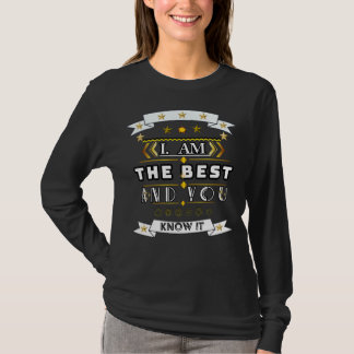 I Am The Best T-Shirt | Bold Attitude Quote Tee