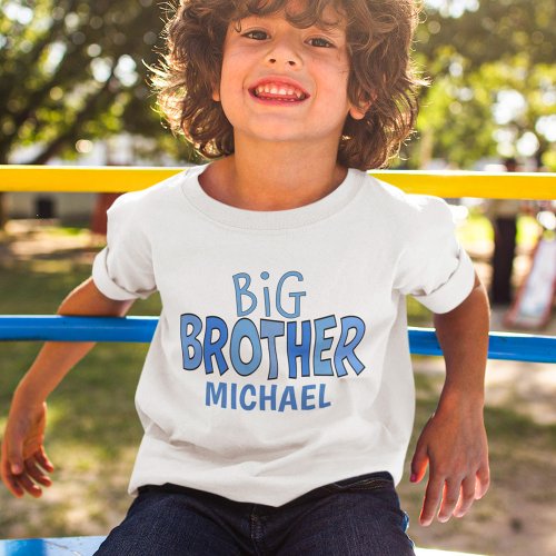 I am the Big Brother Cute Whimsical Modern T_Shirt