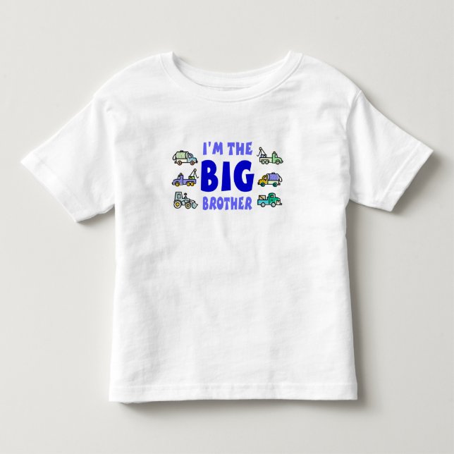 I am the Big Brother Toddler T-shirt (Front)