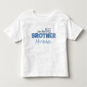 I am the big Brother Whimsical Cute Modern Toddler T-shirt