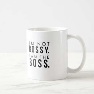 I am the boss mug