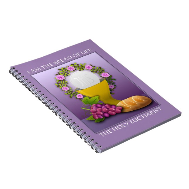 I AM The Bread of Life - Holy Eucharist Notebook (Right Side)
