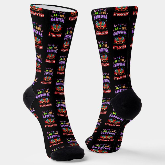 I Am The Carnival Attraction Socks (Angled)