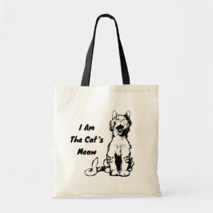 I Am the Cat's Meow Funny Cat Tote Bag