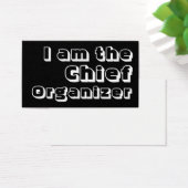 I Am The Chief Organizer. (Desk)