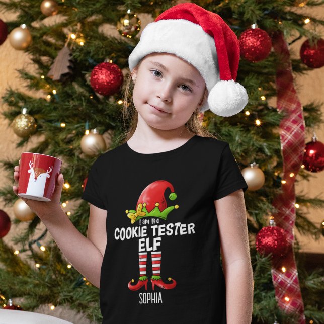 I am The Cookie Tester Elf - Funny Christmas T-Shirt (Creator Uploaded)