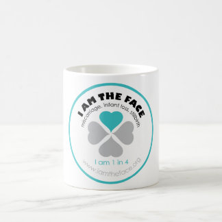 I AM THE FACE Blue Coffee Mug