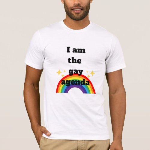 I am the Gay Agenda T_Shirt