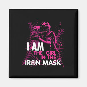 I Am The Girl In The Iron Mask Softll Catcher Magnet