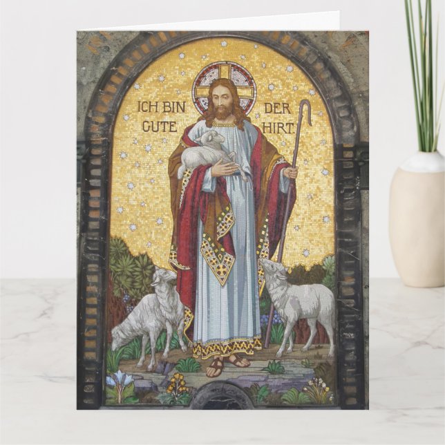 I am the Good Shepherd.  Card (Front)