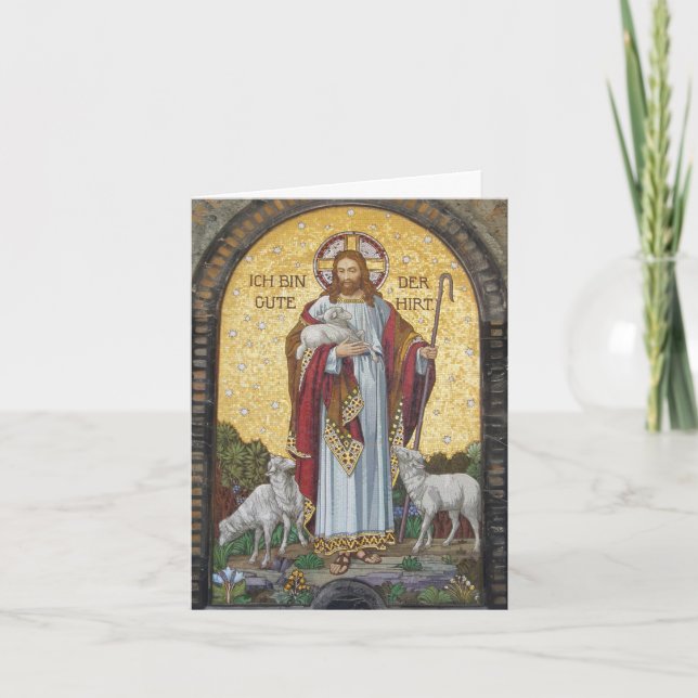 I am the Good Shepherd.  Card (Front)