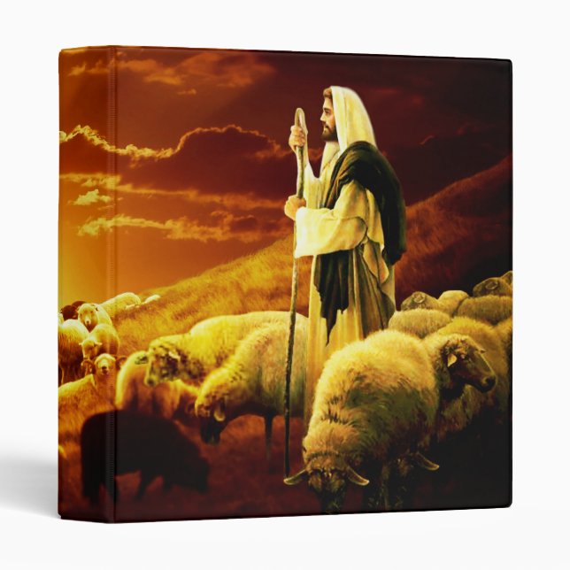 “I am the good shepherd. John 10:11 Binder (Front/Spine)