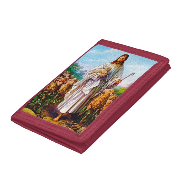 I Am the Good Shepherd John 10:7-21 Trifold Wallet (Bottom)