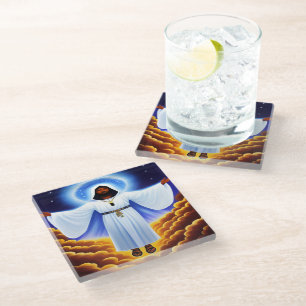 I Am The Light Christian Coaster