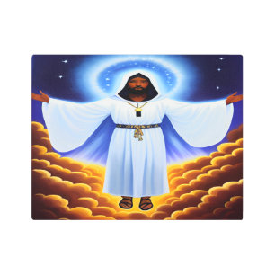 I Am The Light Metal Wall Art