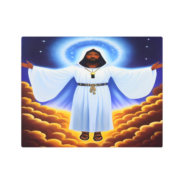 I Am The Light Metal Wall Art (Front)