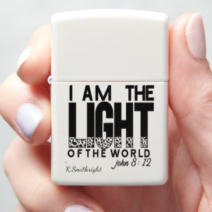 I Am The Light Of World Zippo Lighter