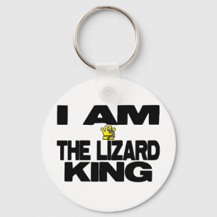 I Am The Lizard King Keychain