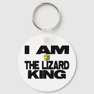 I Am The Lizard King Keychain