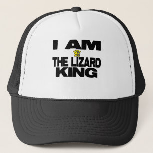 I Am The Lizard King Trucker Hat