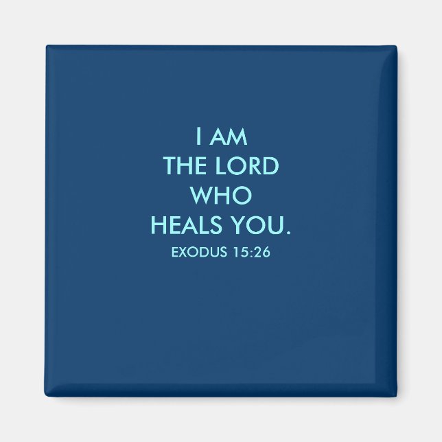 I AM THE LORD - 1118 MAGNET (Front)