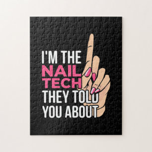 I Am The Nail Tech Jigsaw Puzzle