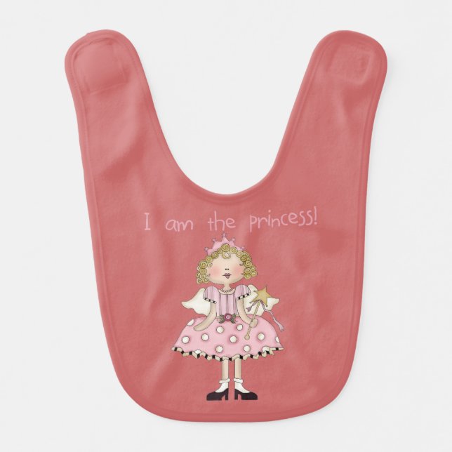 I am the Princess Bib (Front)