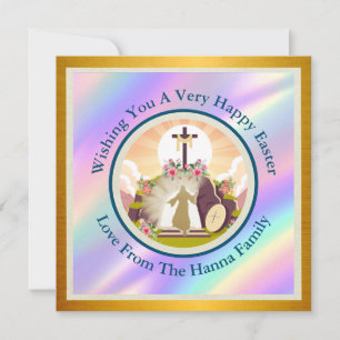 I am the resurrection and the life postcard