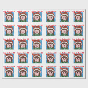 I am the Sassy Elf Wrapping Paper