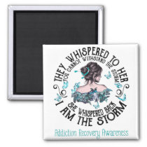 I Am The Storm Addiction Recovery Awareness Magnet