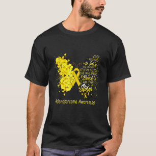 I Am The Storm Adenosarcoma Awareness Butterfly T-Shirt